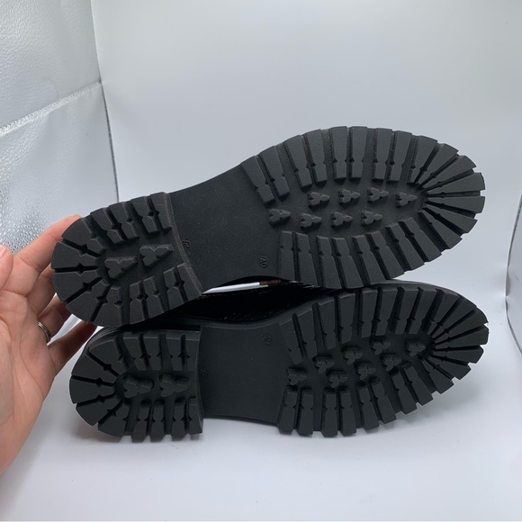 NWB Miz Mooz Legend Women's Loafer platform patent leather black size 40 US9-9.5 - Picture 12 of 13